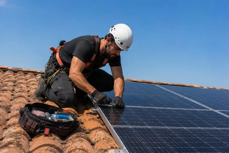 Maintenance et monitoring de panneaux solaires à Fontrieu