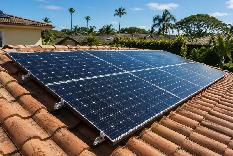 Installation de panneaux solaires à Fontrieu